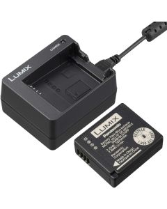 Panasonic DMW-ZSTRV Lumix Battery & External Charger Travel Pack, Black