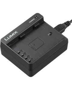 Panasonic Authentic LUMIX Battery Charger for Panasonic Original LUMIX DMW-BLF19, Black (DMW-BTC13)